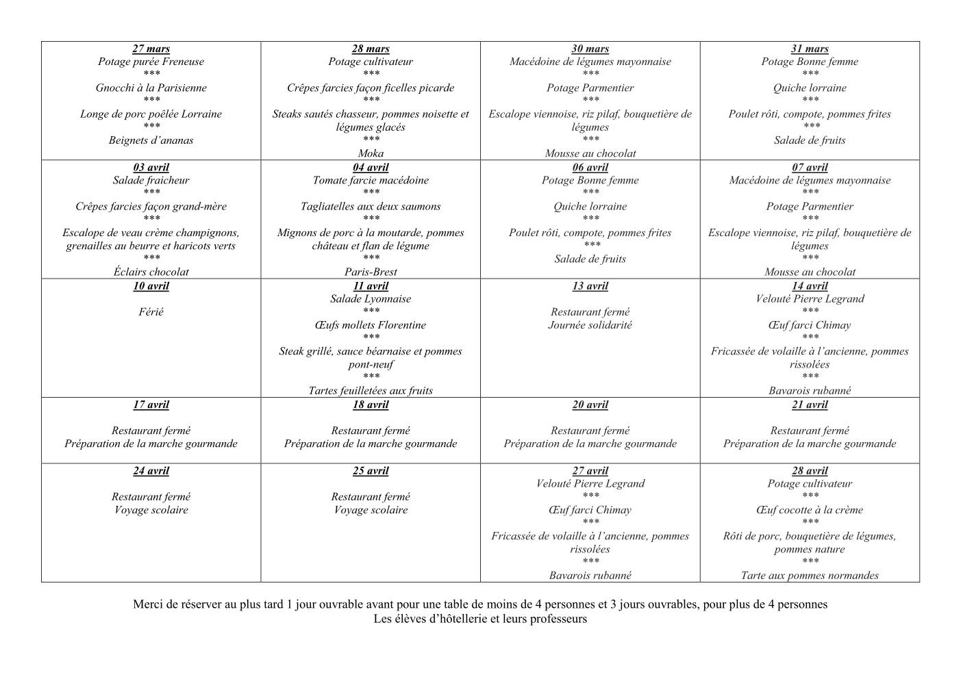 menu mars avril 2023 2